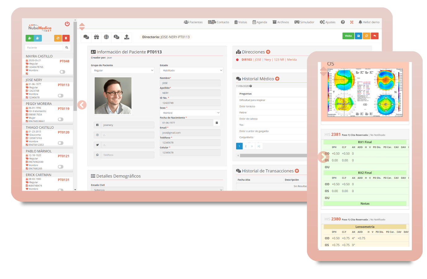 Sistema para administrar consultorio médico